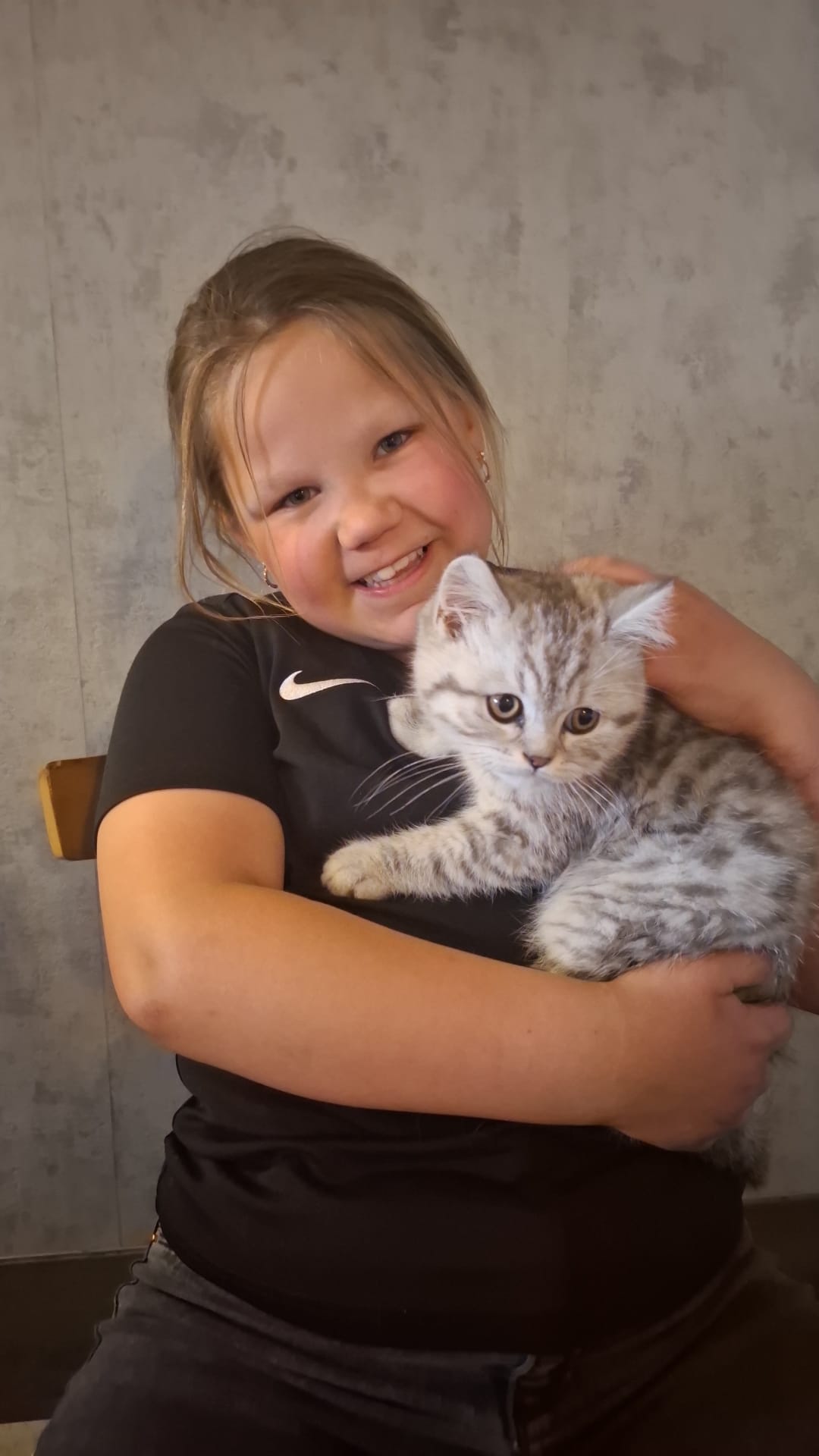 Onze dochter met alex (dekkater)